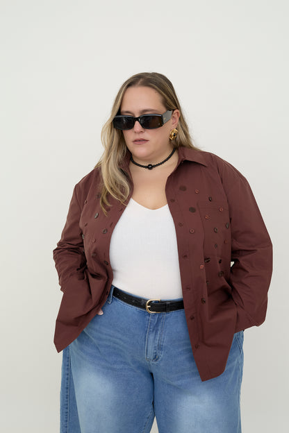 dariadéh Rum Raisin shirt