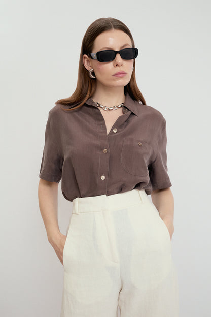 Shimmery blouse
