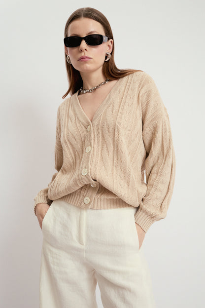 Cotton cardi