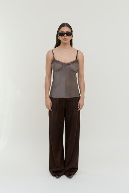 Vintage Laurèl silk top