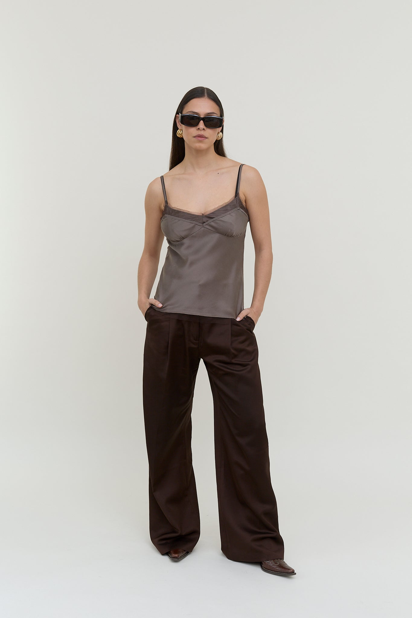 Vintage Laurèl silk top