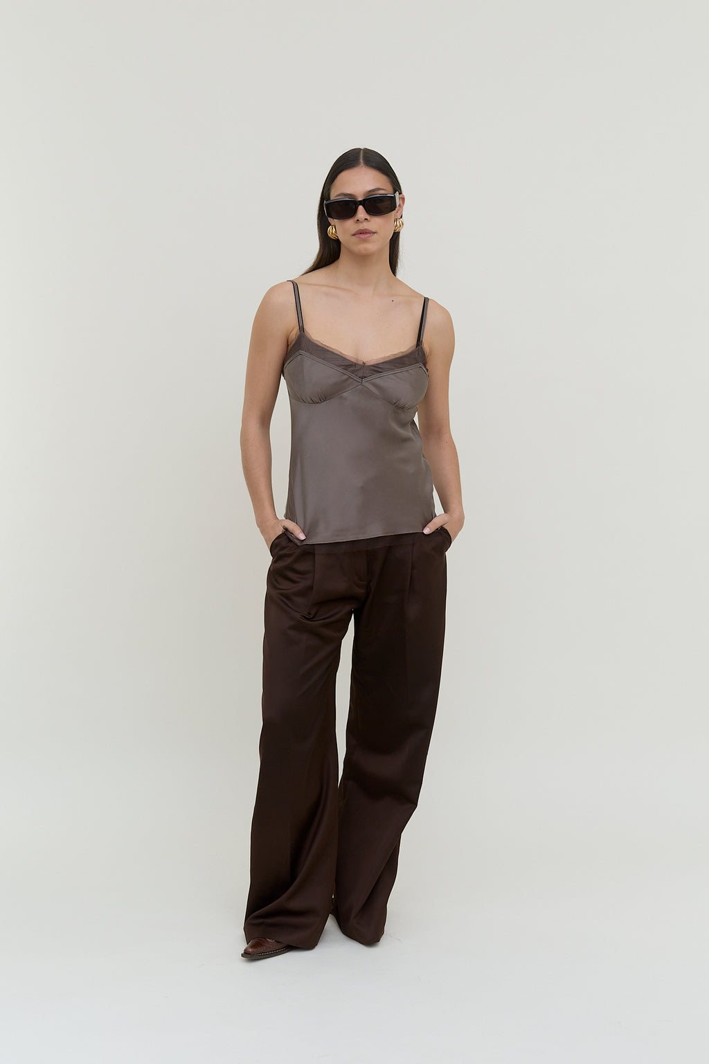 Silk Laurèl camisole top