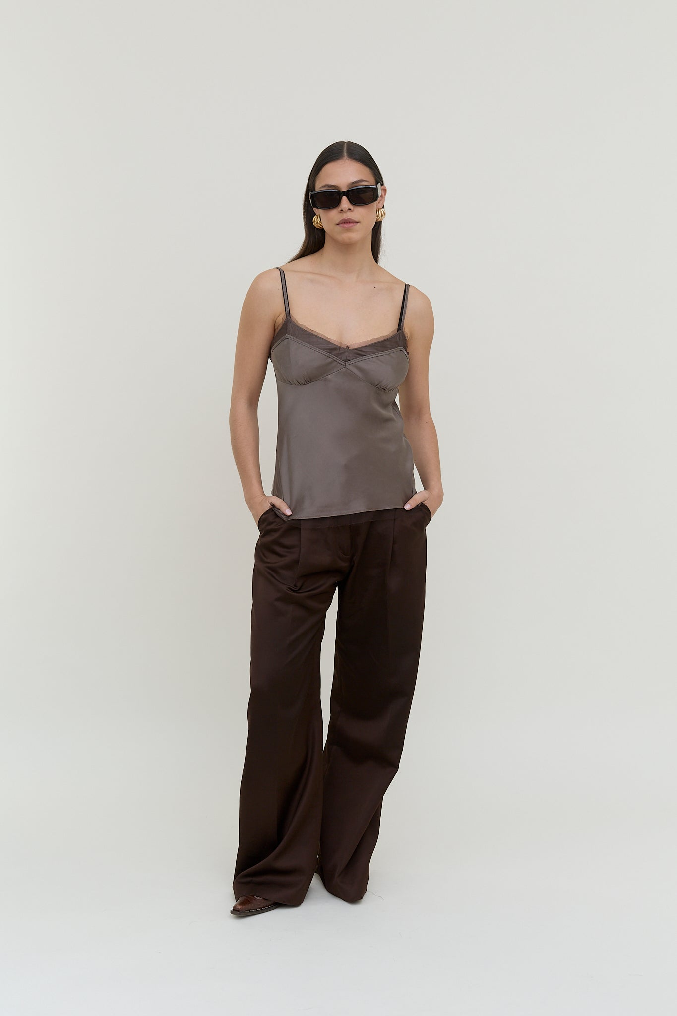 Vintage Laurèl silk top
