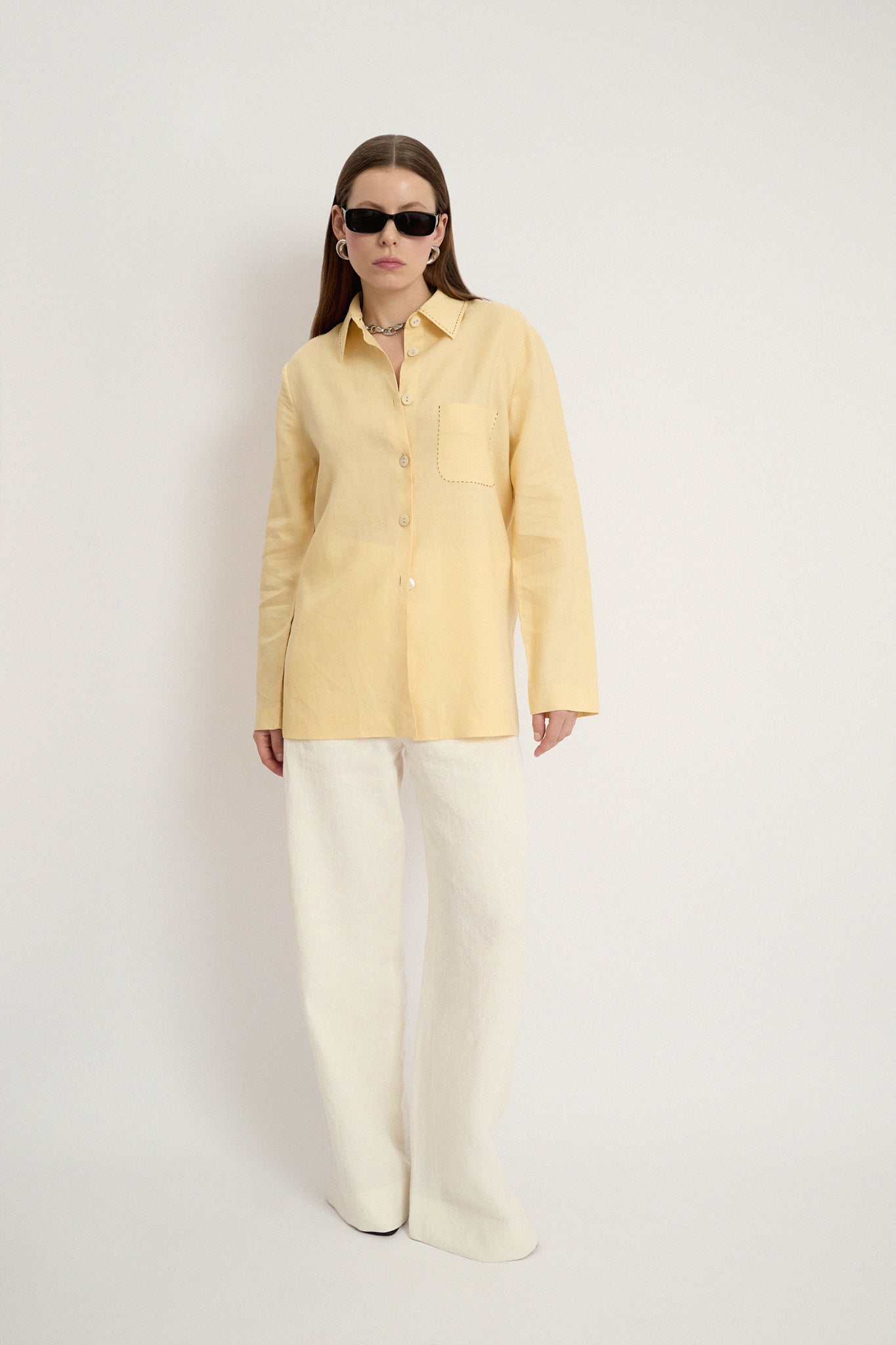 Ramie summer shirt