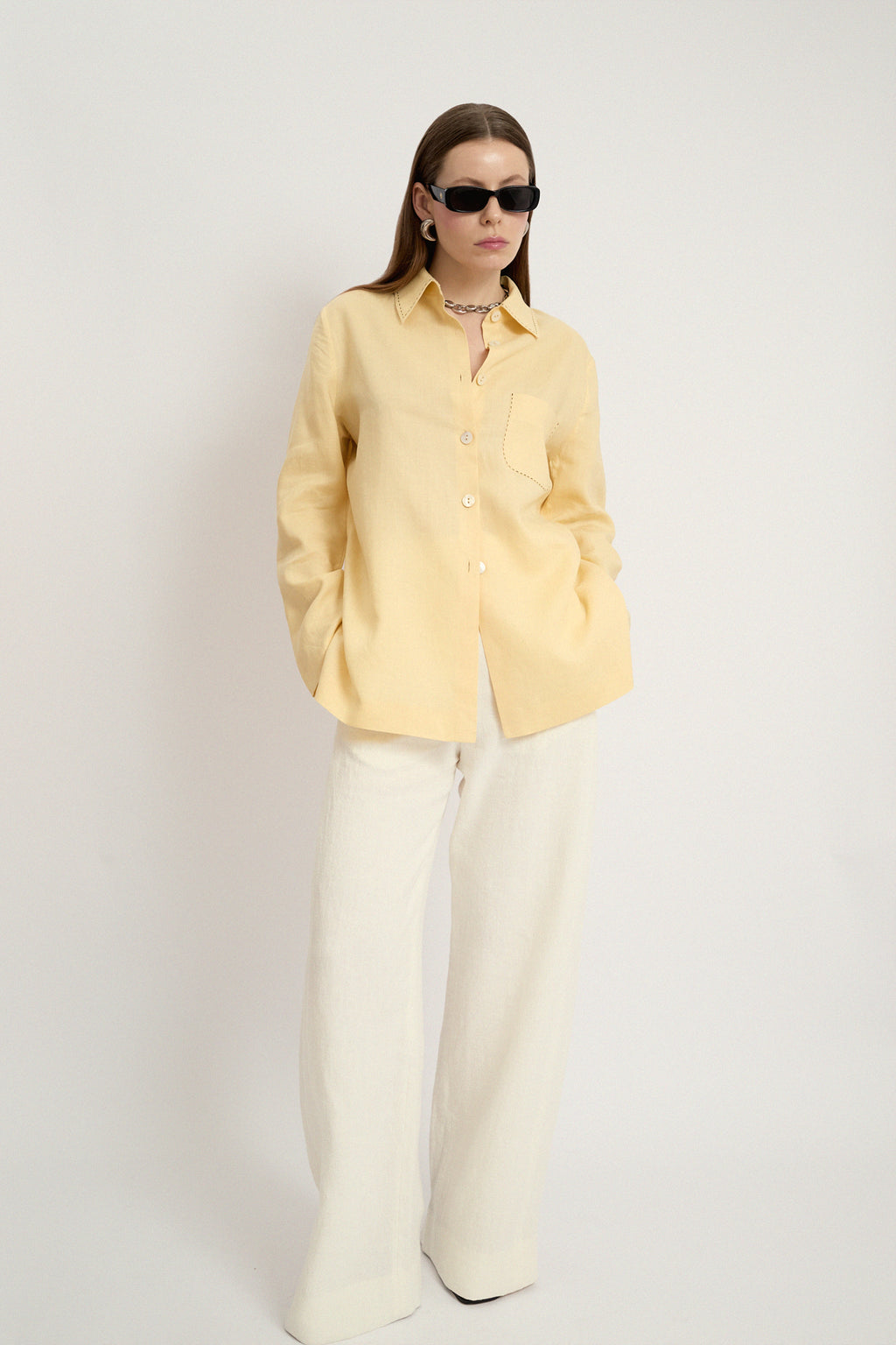 Ramie summer shirt