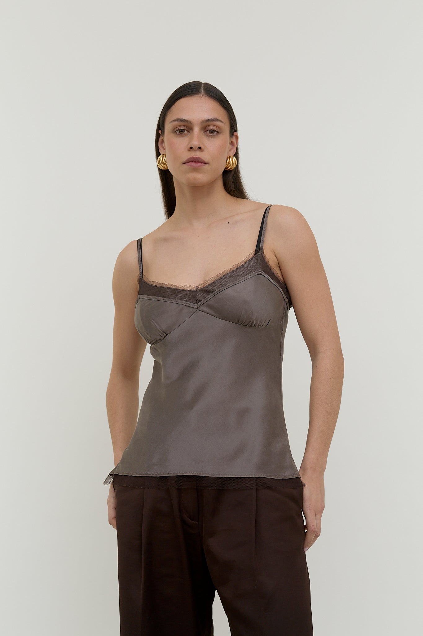 Vintage Laurèl silk top