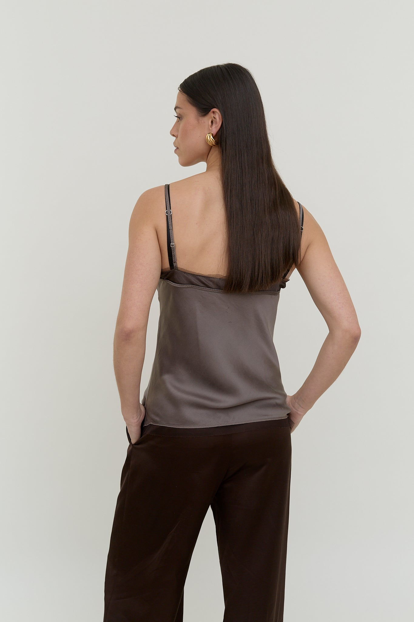 Vintage Laurèl silk top