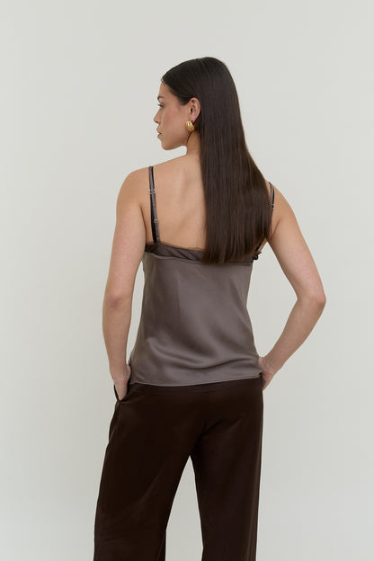 Vintage Laurèl silk top