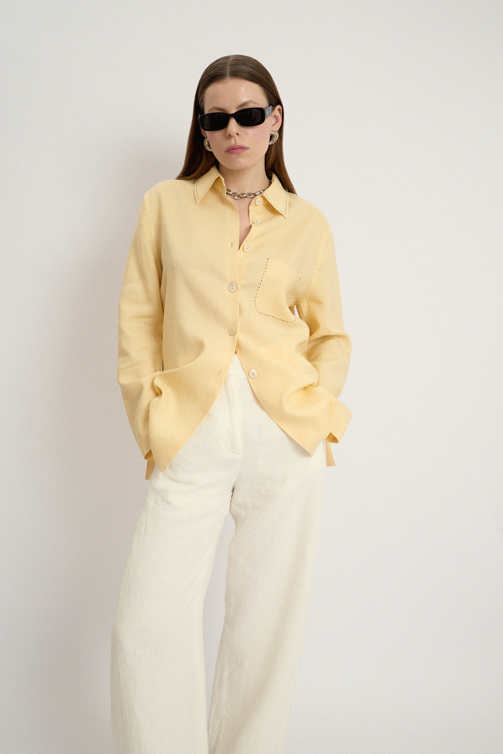 Ramie summer shirt