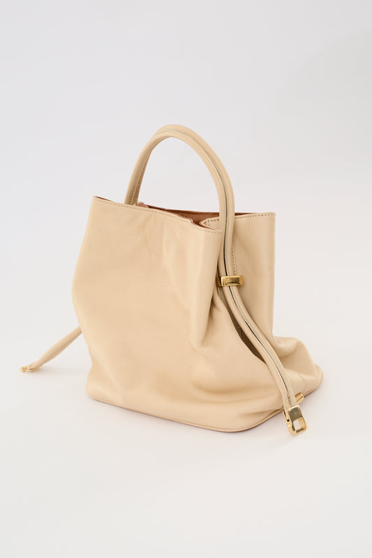 Squared bucket bag