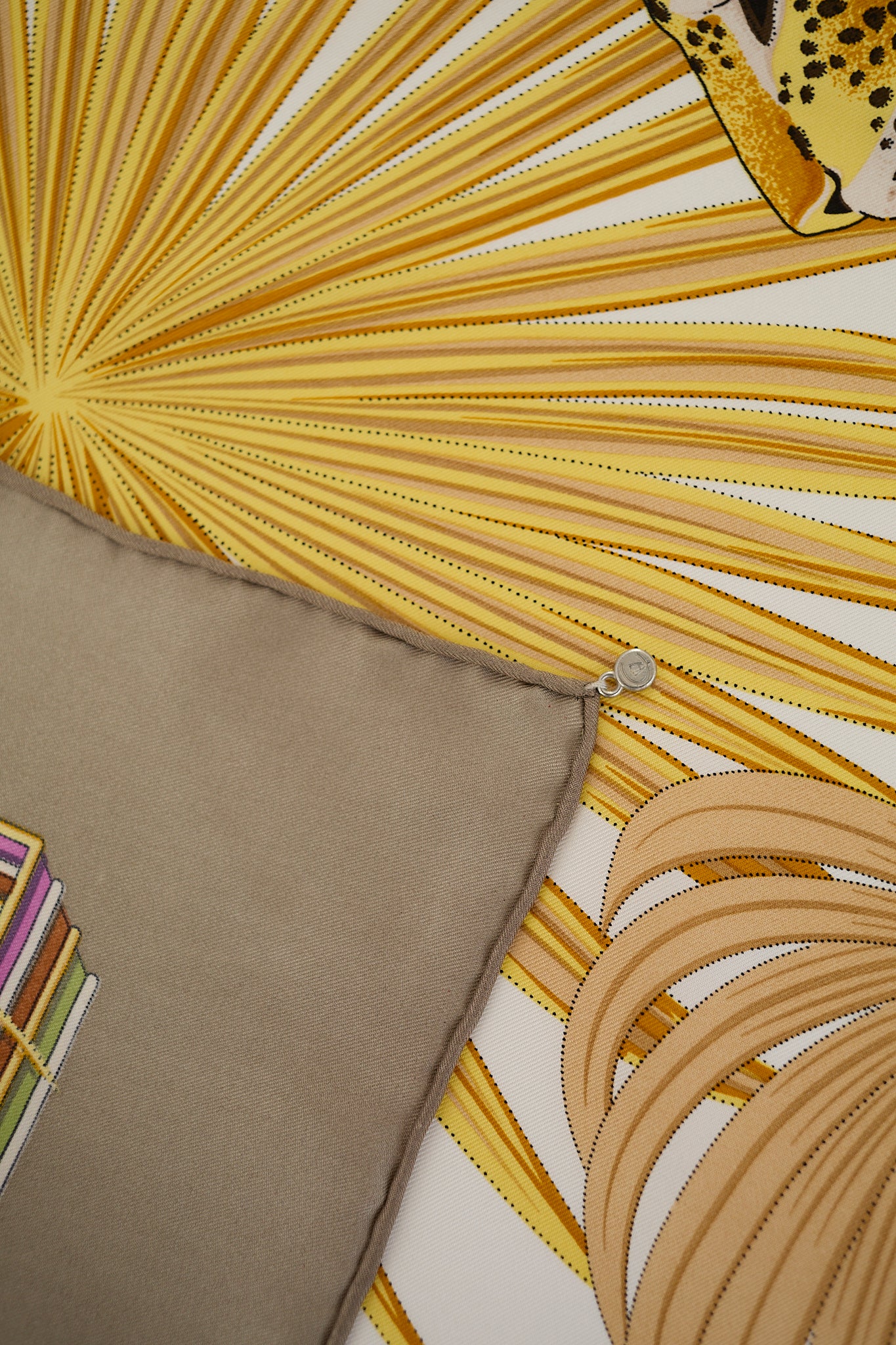 Jungle silk scarf