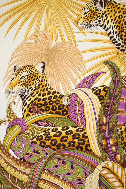 Jungle silk scarf