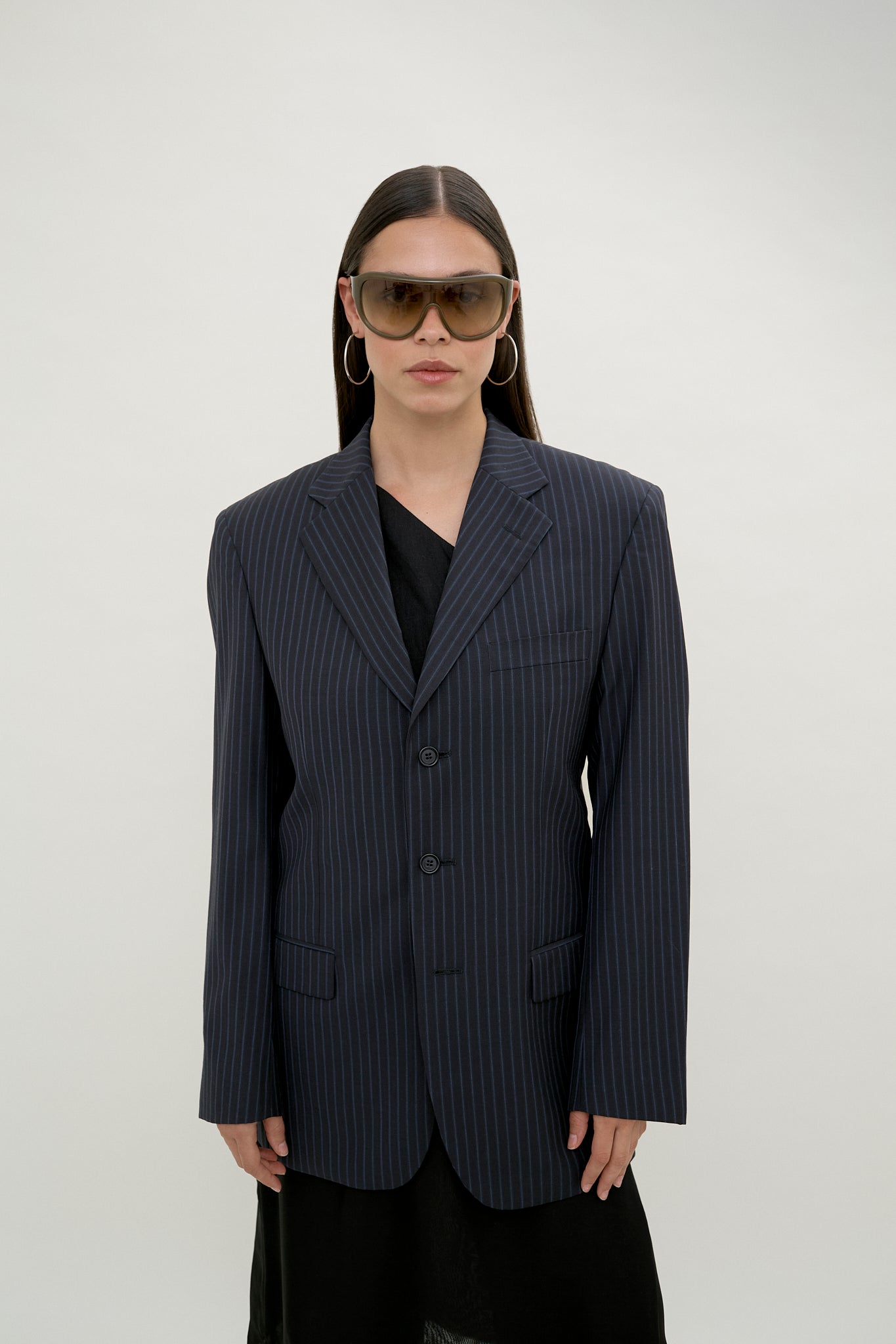 Gianfranco Ferré pinstripe wool blazer