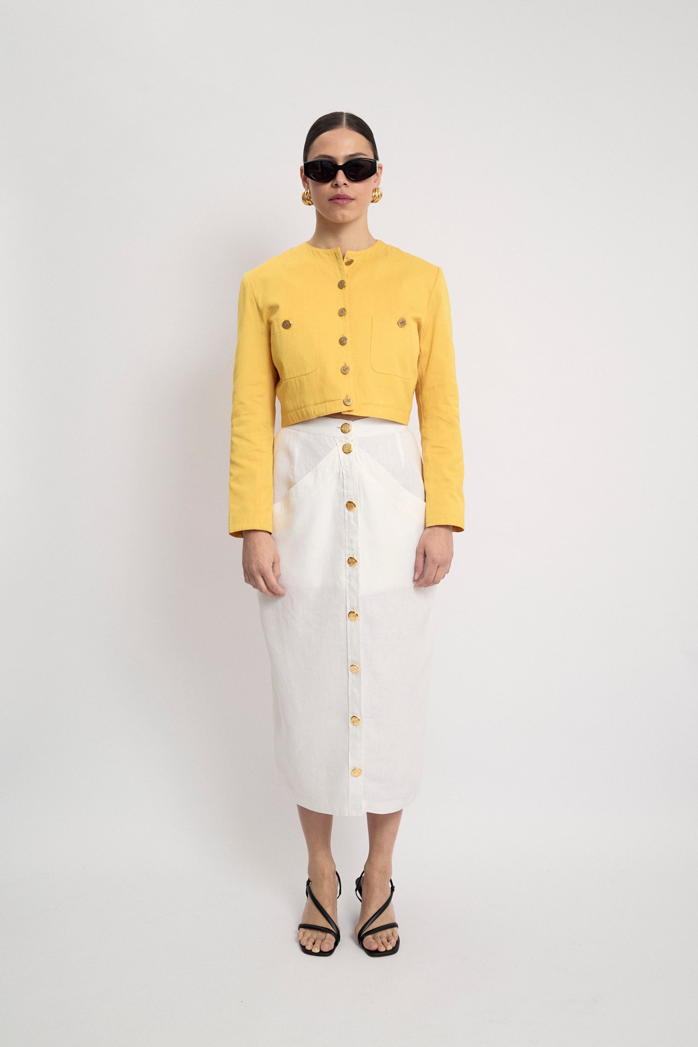 Cropped blazer