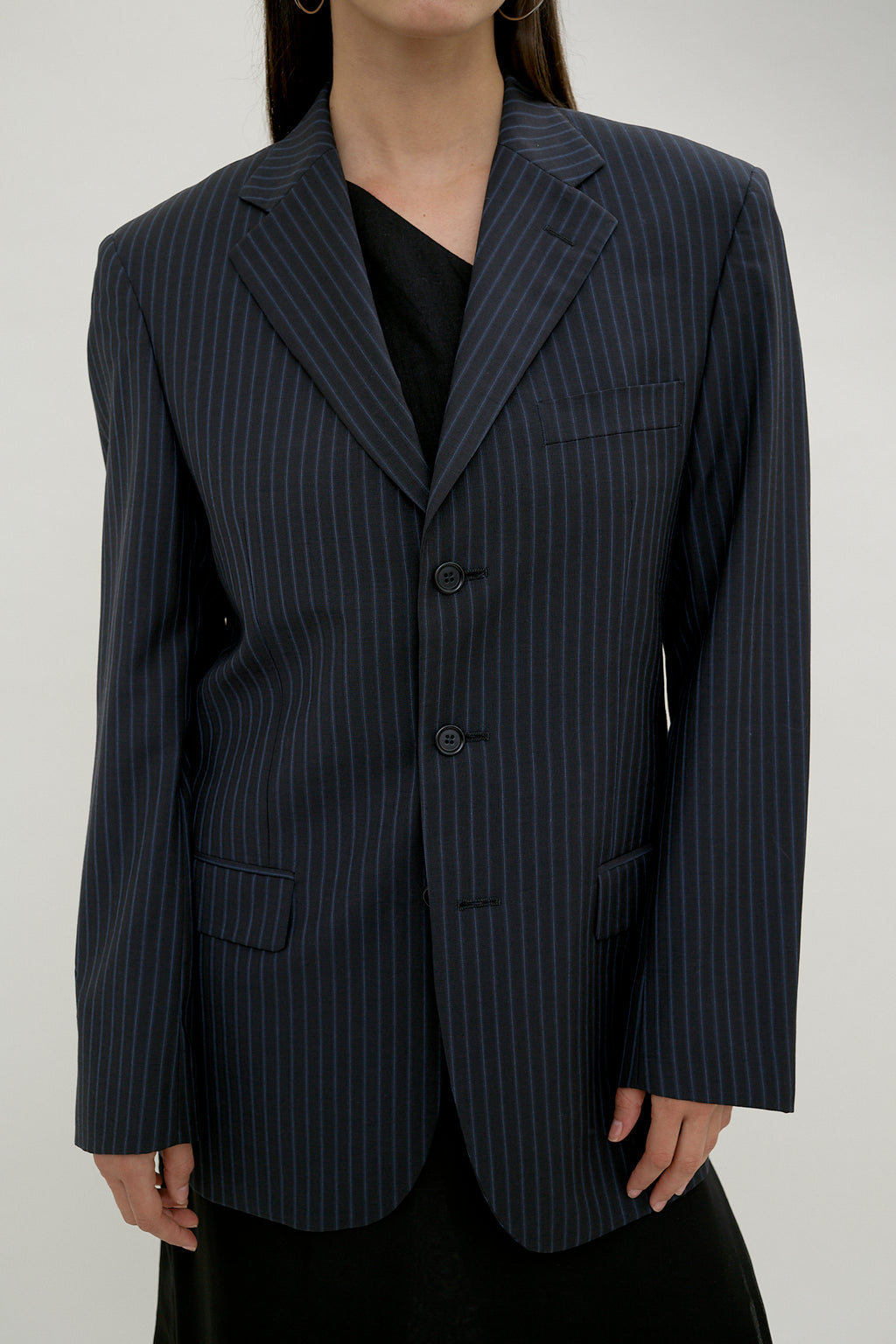 Gianfranco Ferré pinstripe wool blazer