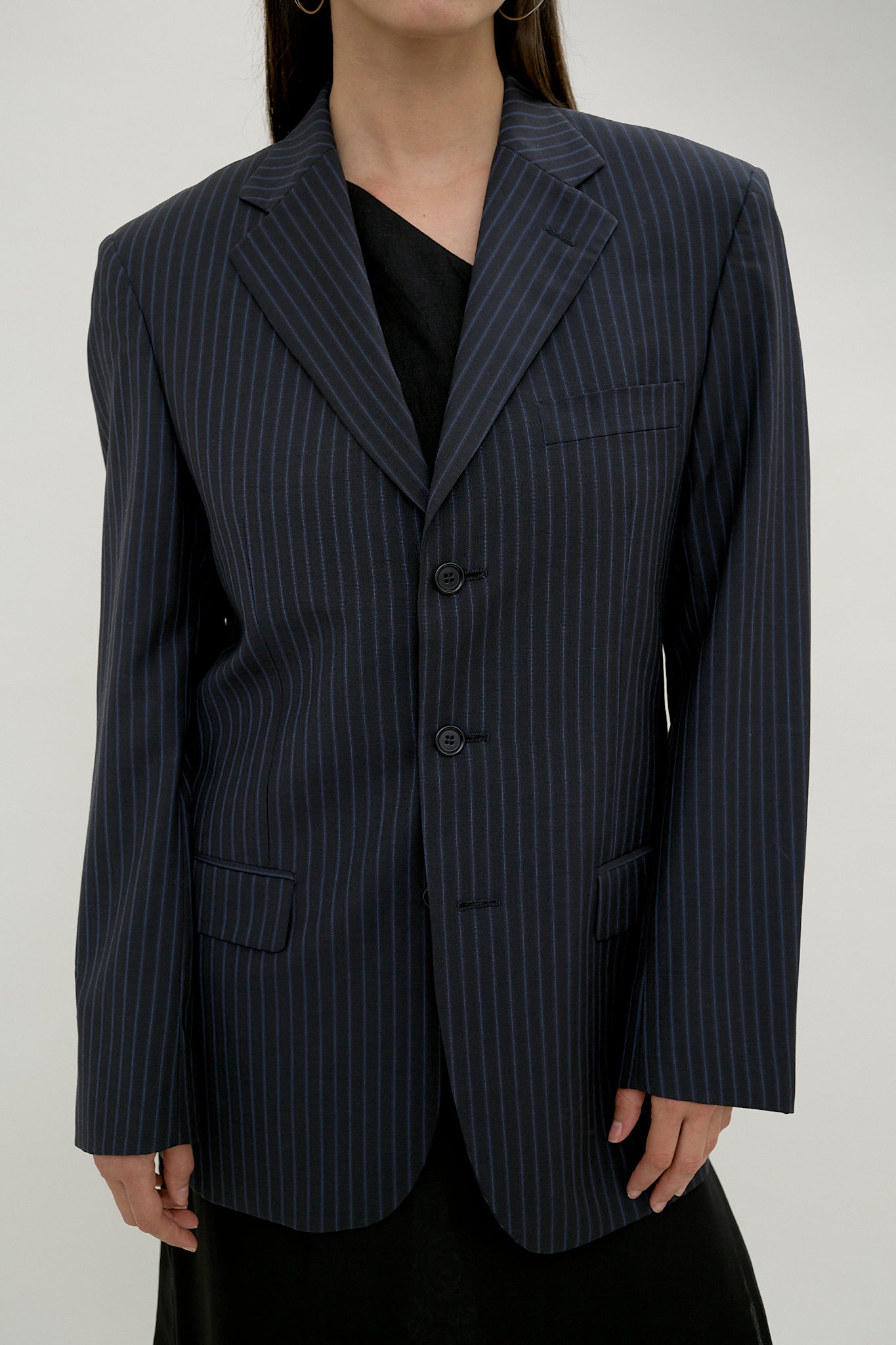 Gianfranco Ferré pinstripe wool blazer