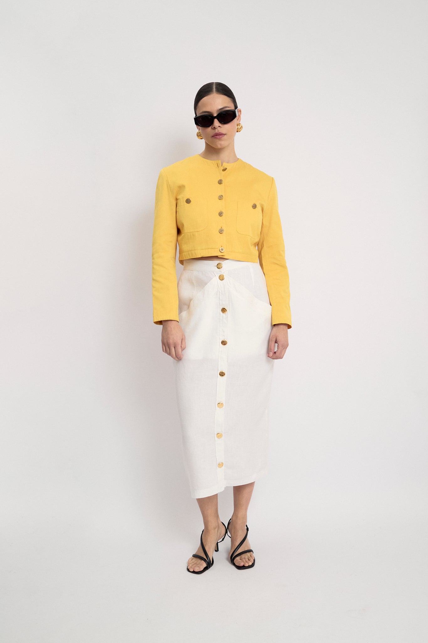 Cropped blazer