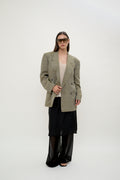 Gianni Versace linen double-breasted blazer
