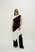 Vintage Escada Sport asymmetric dress