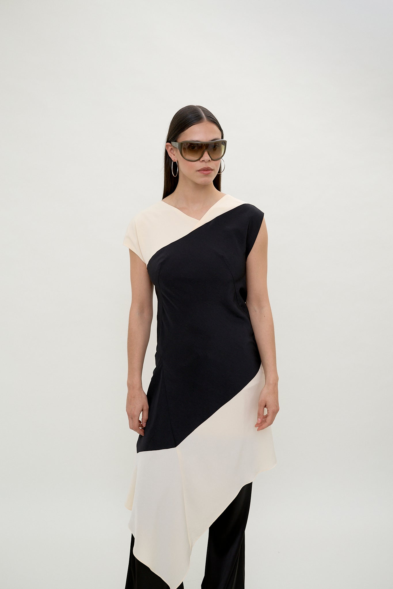 Vintage Escada Sport asymmetric dress
