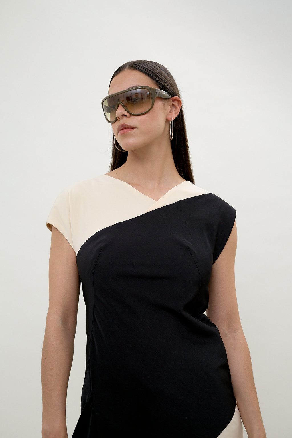 Vintage Escada Sport asymmetric dress