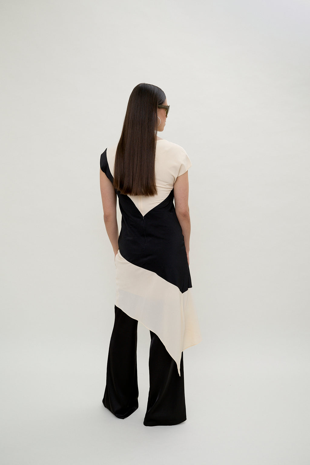 Vintage Escada Sport asymmetric dress