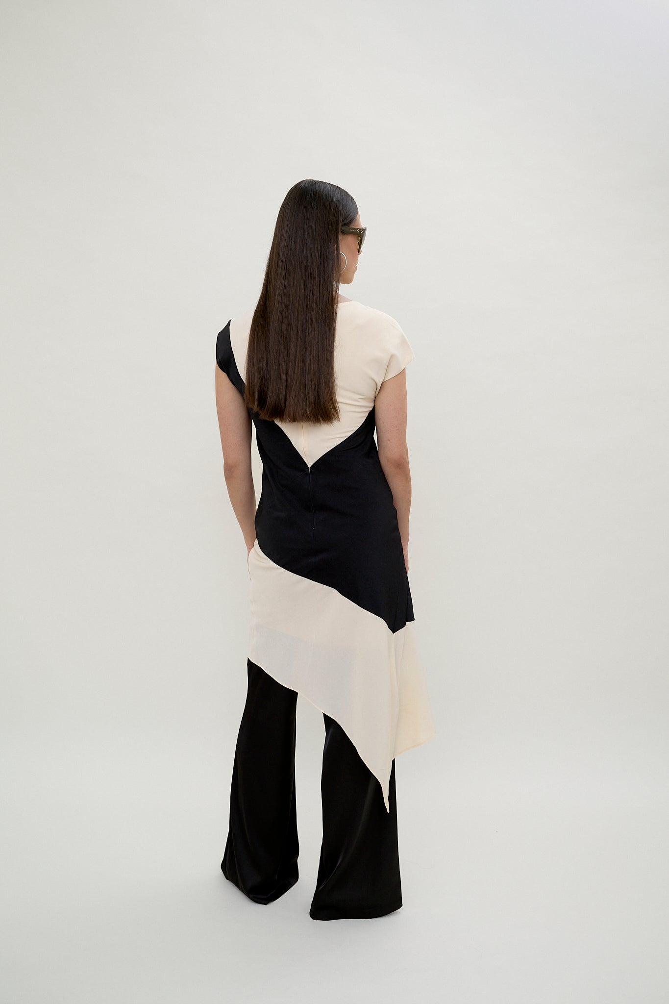 Vintage Escada Sport asymmetric dress