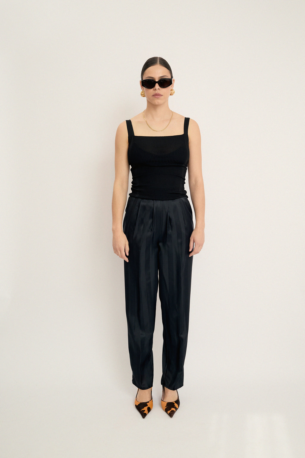 Silky trousers