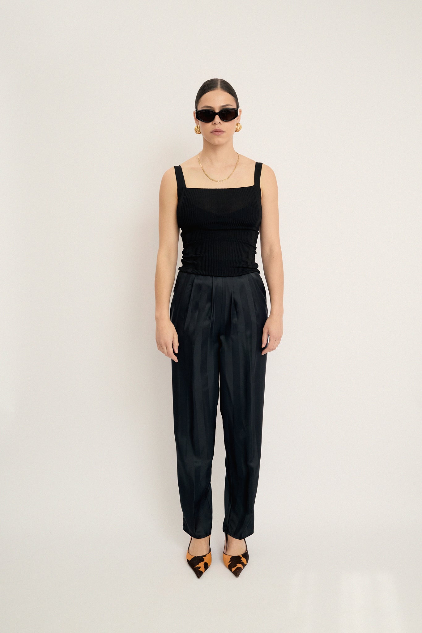 Silky trousers