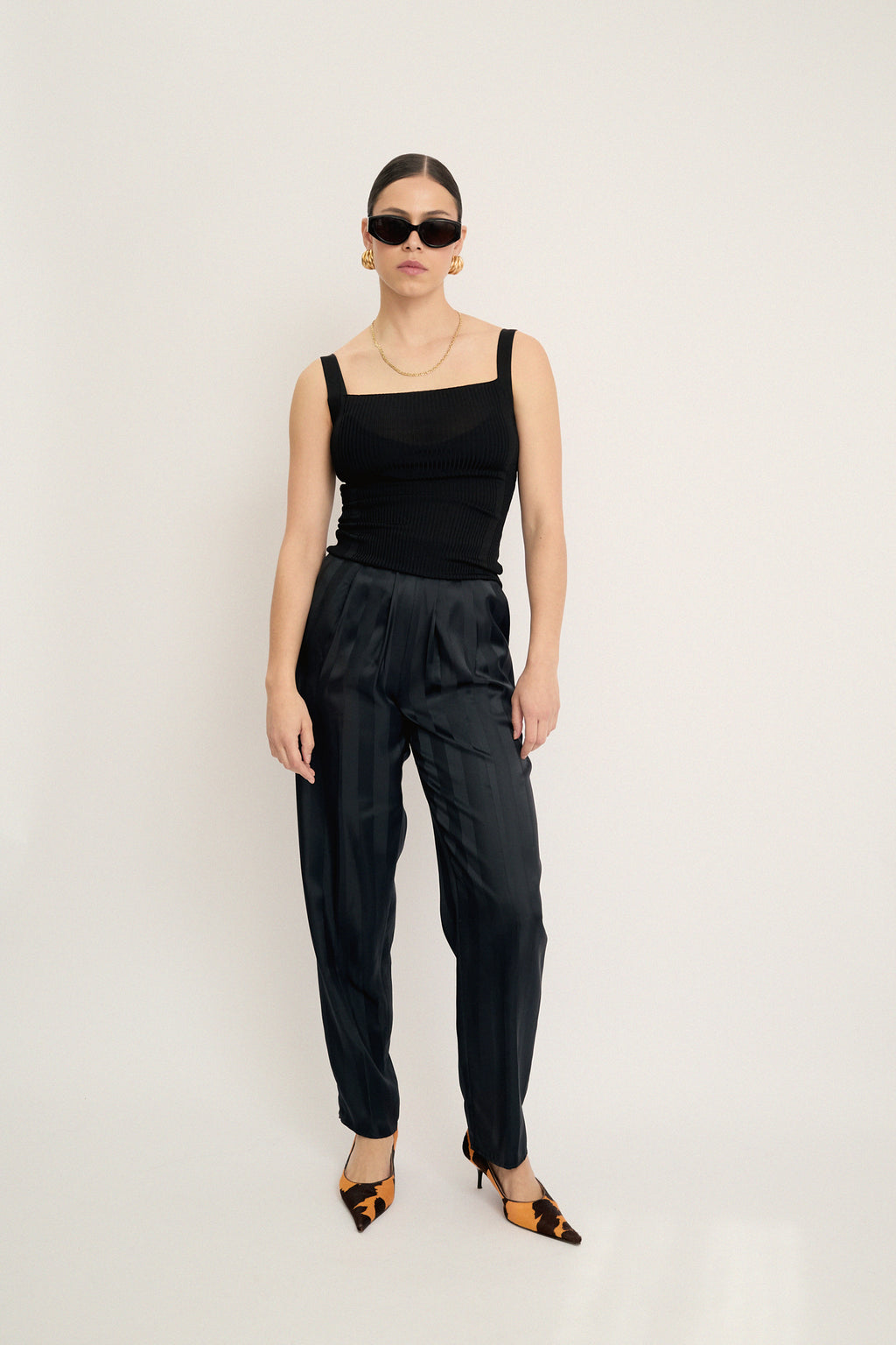 Silky trousers