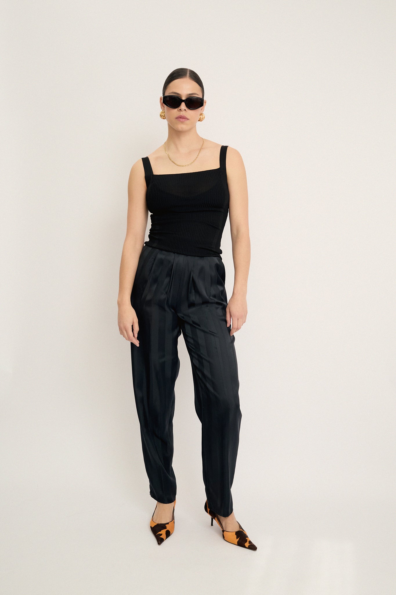 Silky trousers