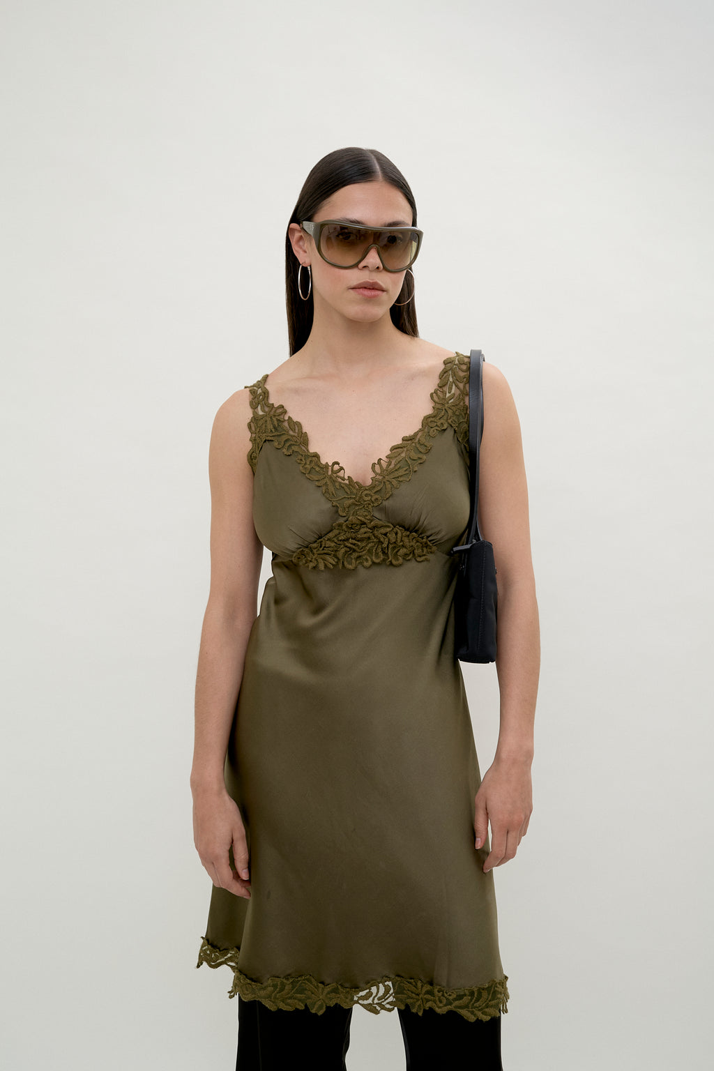 Ermanno Scervino silk lace slip dress