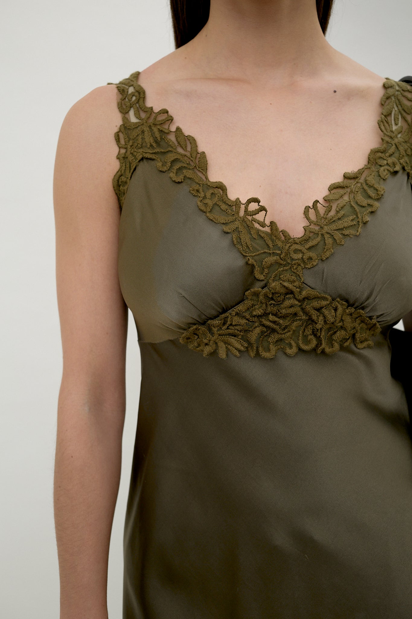 Ermanno Scervino silk lace slip dress