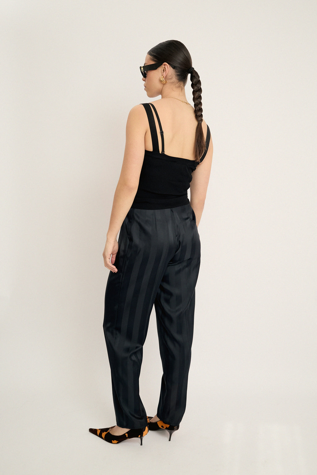 Silky trousers