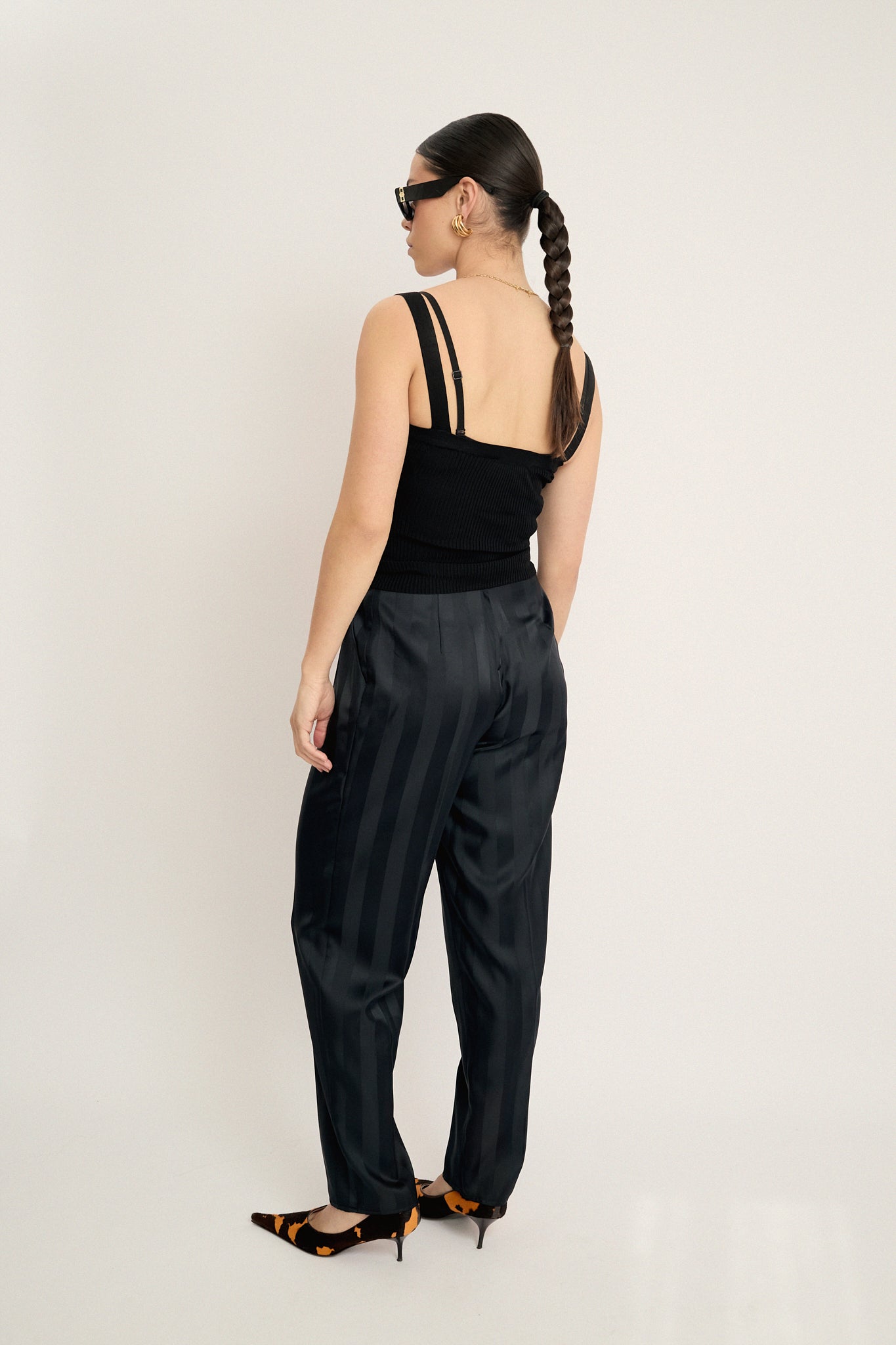 Silky trousers