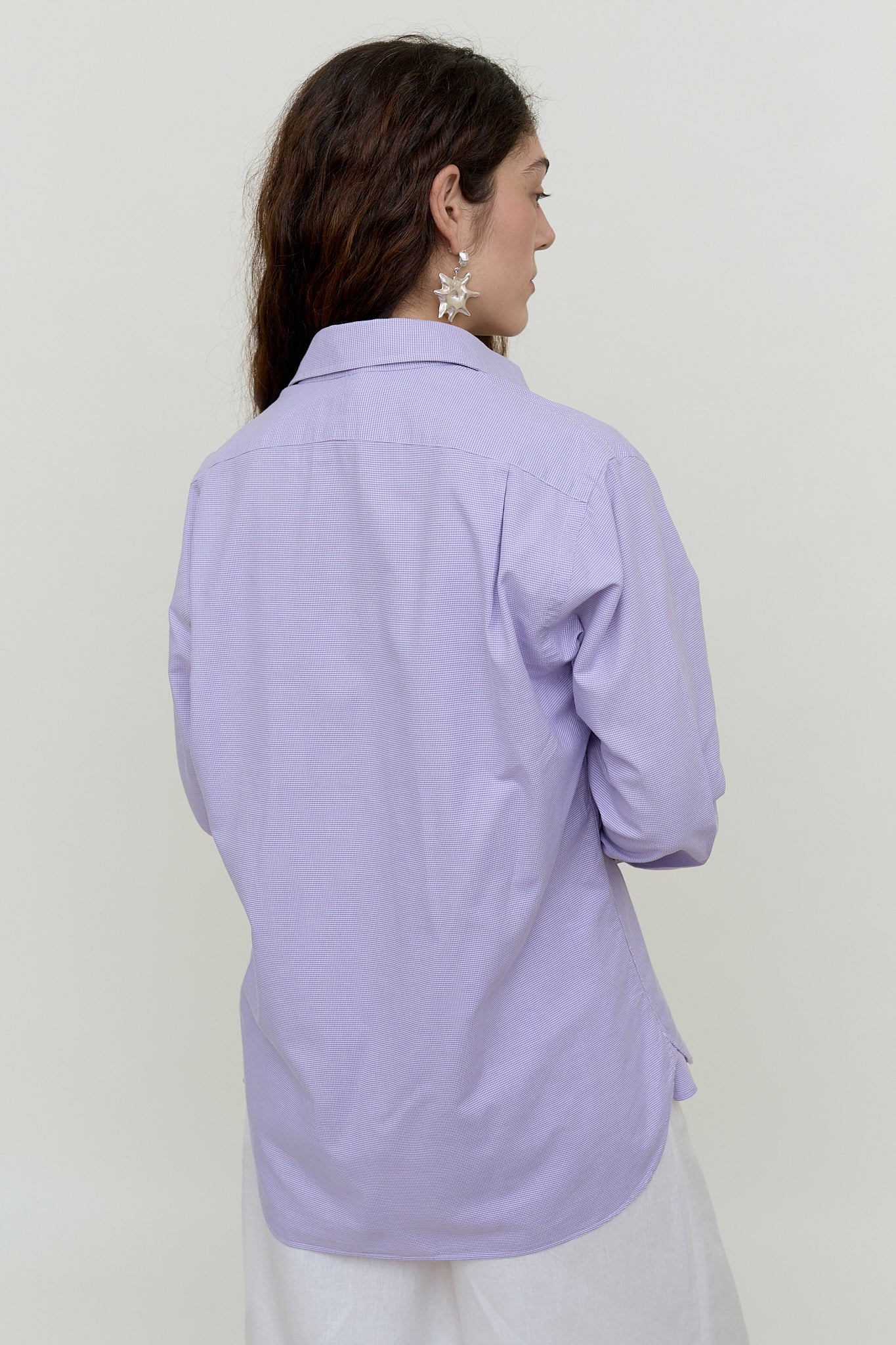 Lilac Ralph Lauren cotton shirt