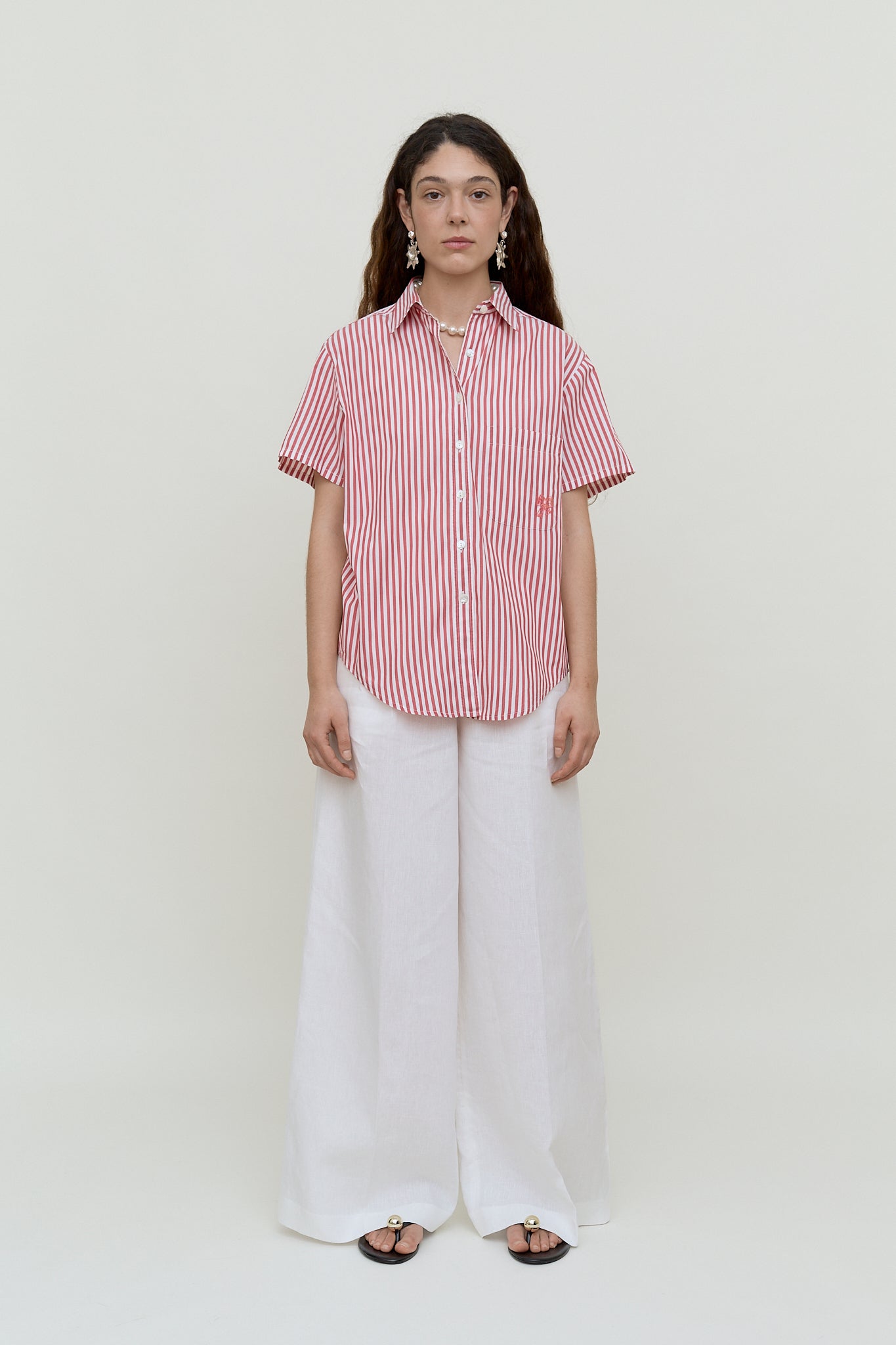 Striped vintage blouse