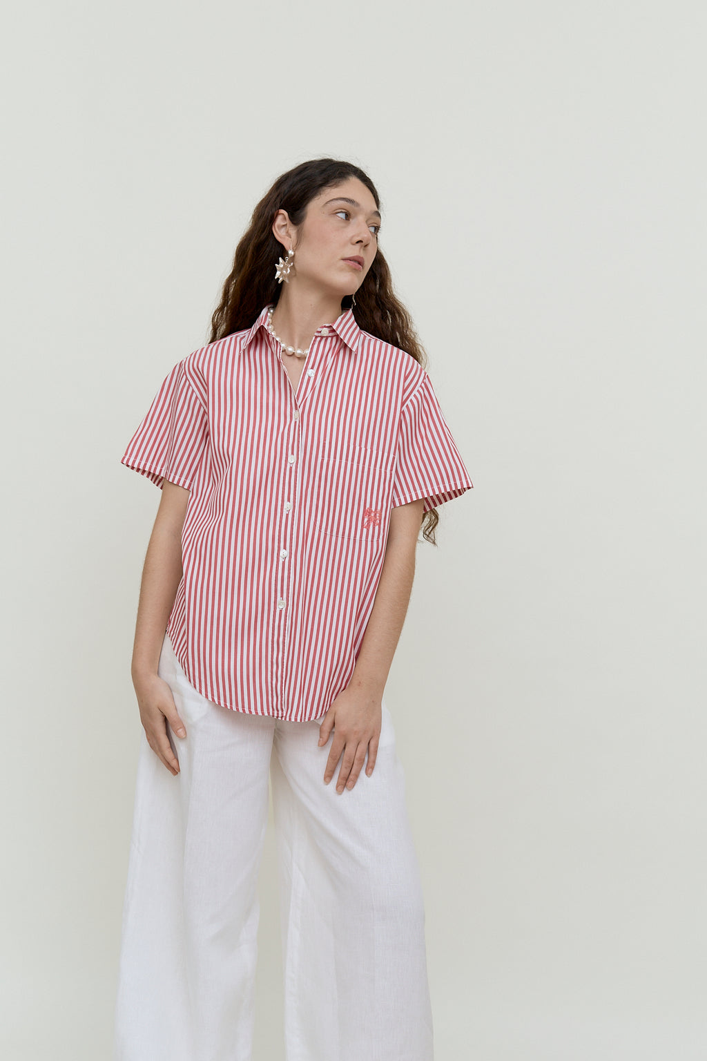Striped vintage blouse