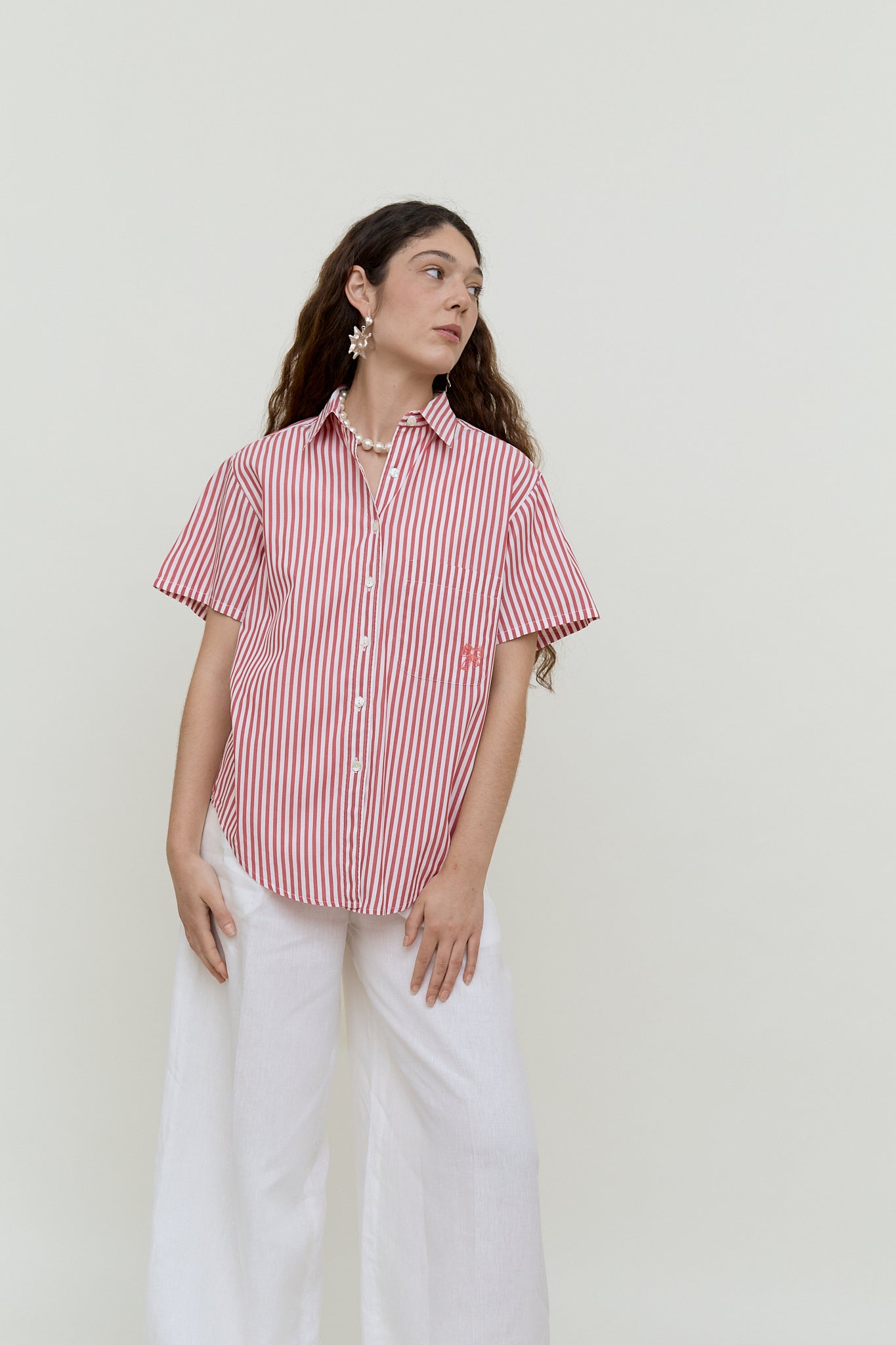 Striped vintage blouse