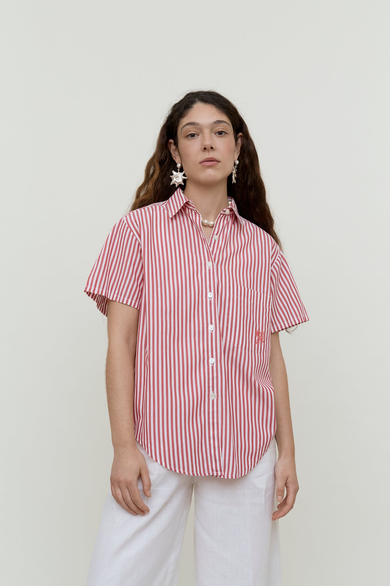Striped vintage blouse