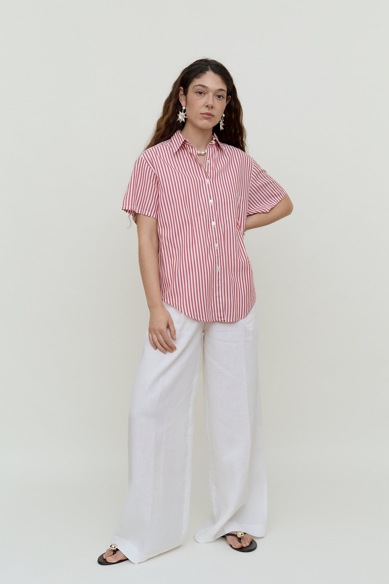 Striped vintage blouse