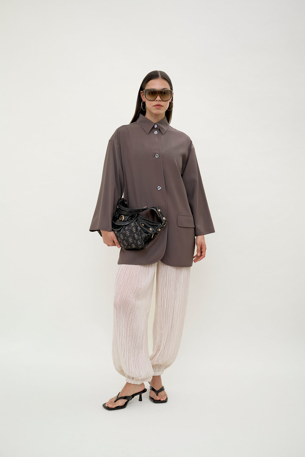 Genny fluid overshirt