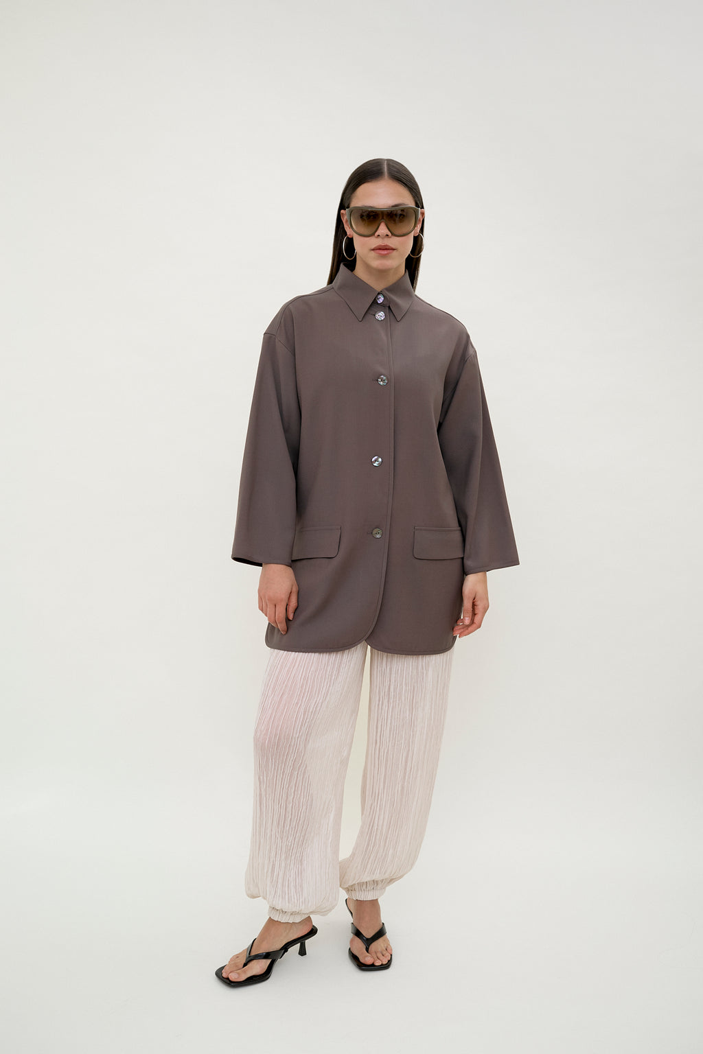 Genny fluid overshirt