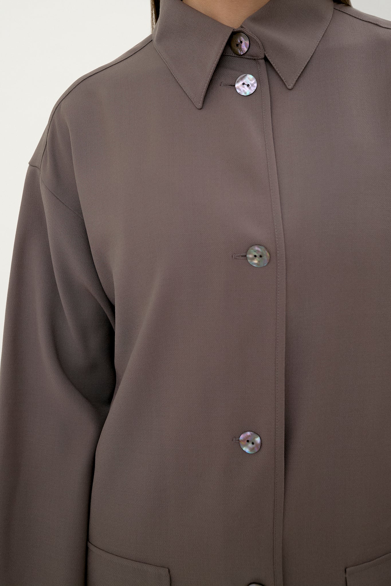 Genny fluid overshirt