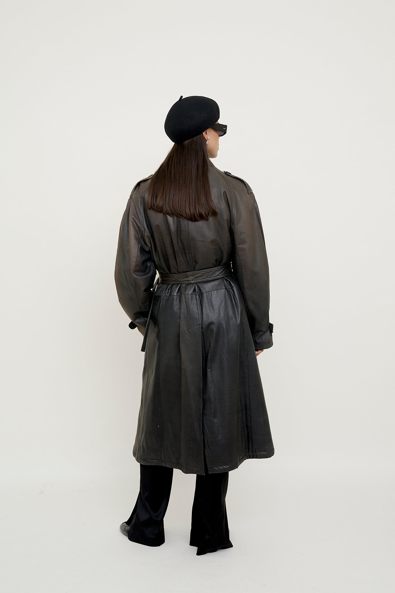Vintage leather coat