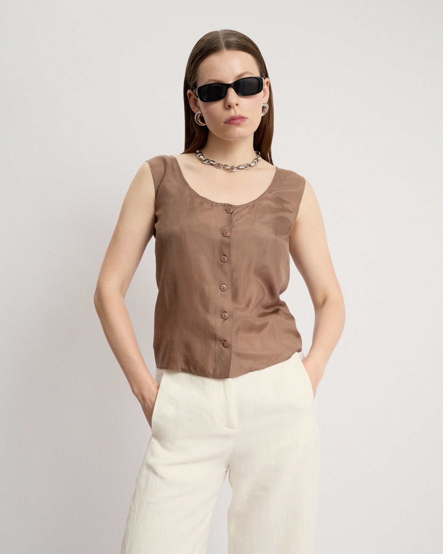 Silk top