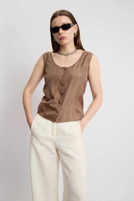 Silk top