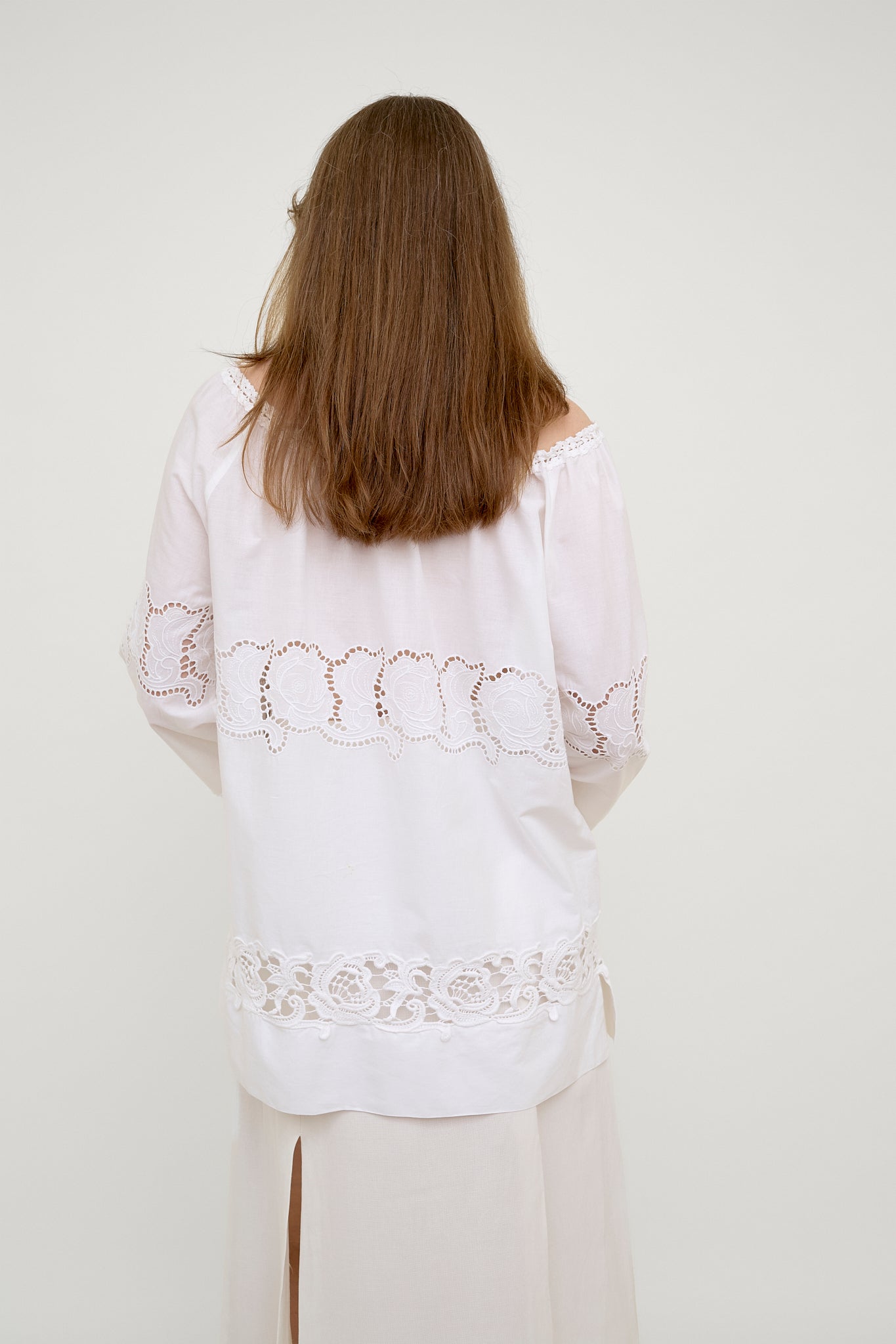 Philosophy by Alberta Ferretti bohemian lace blouse