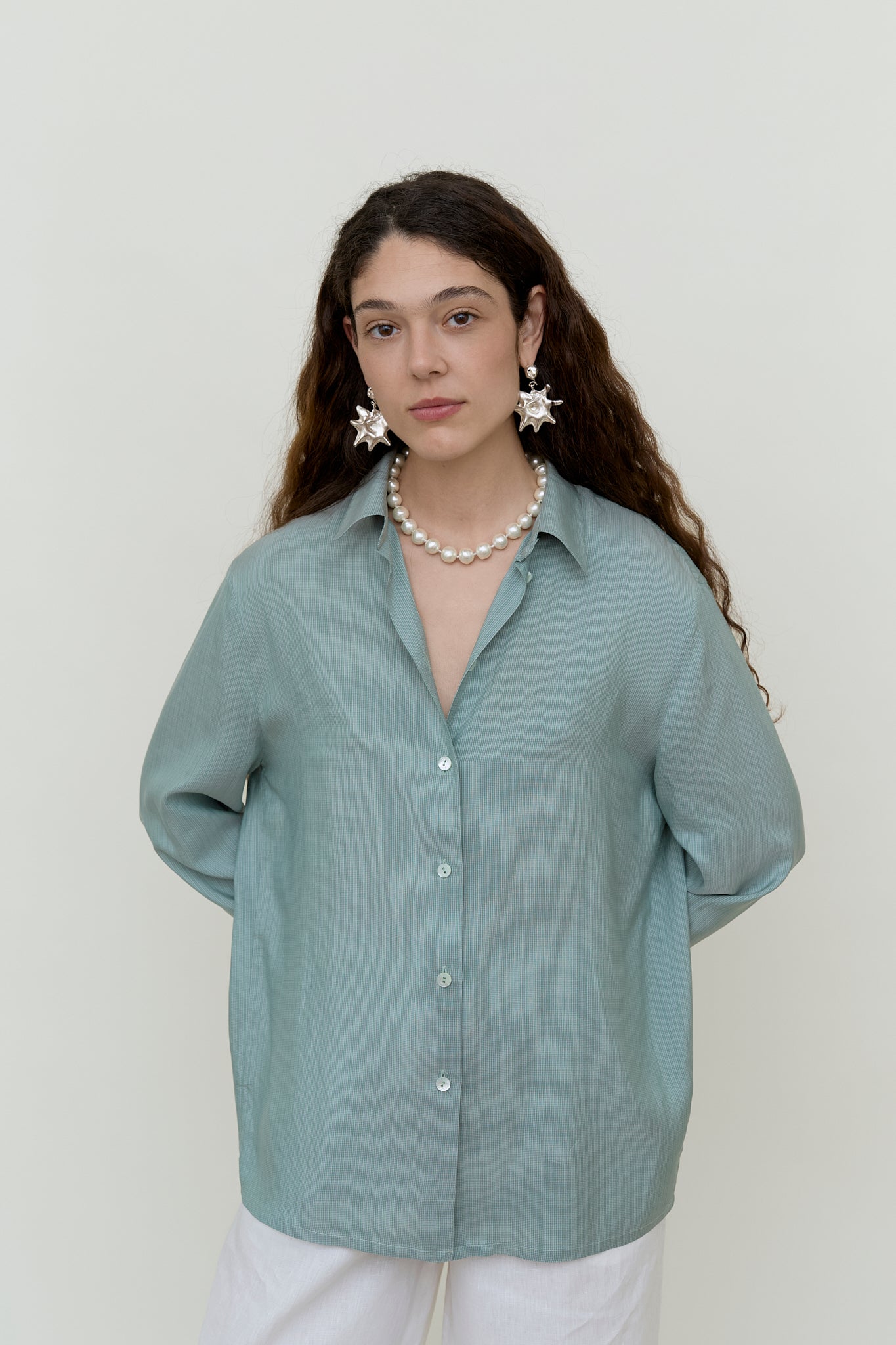 Silk Cerruti 1881 blouse