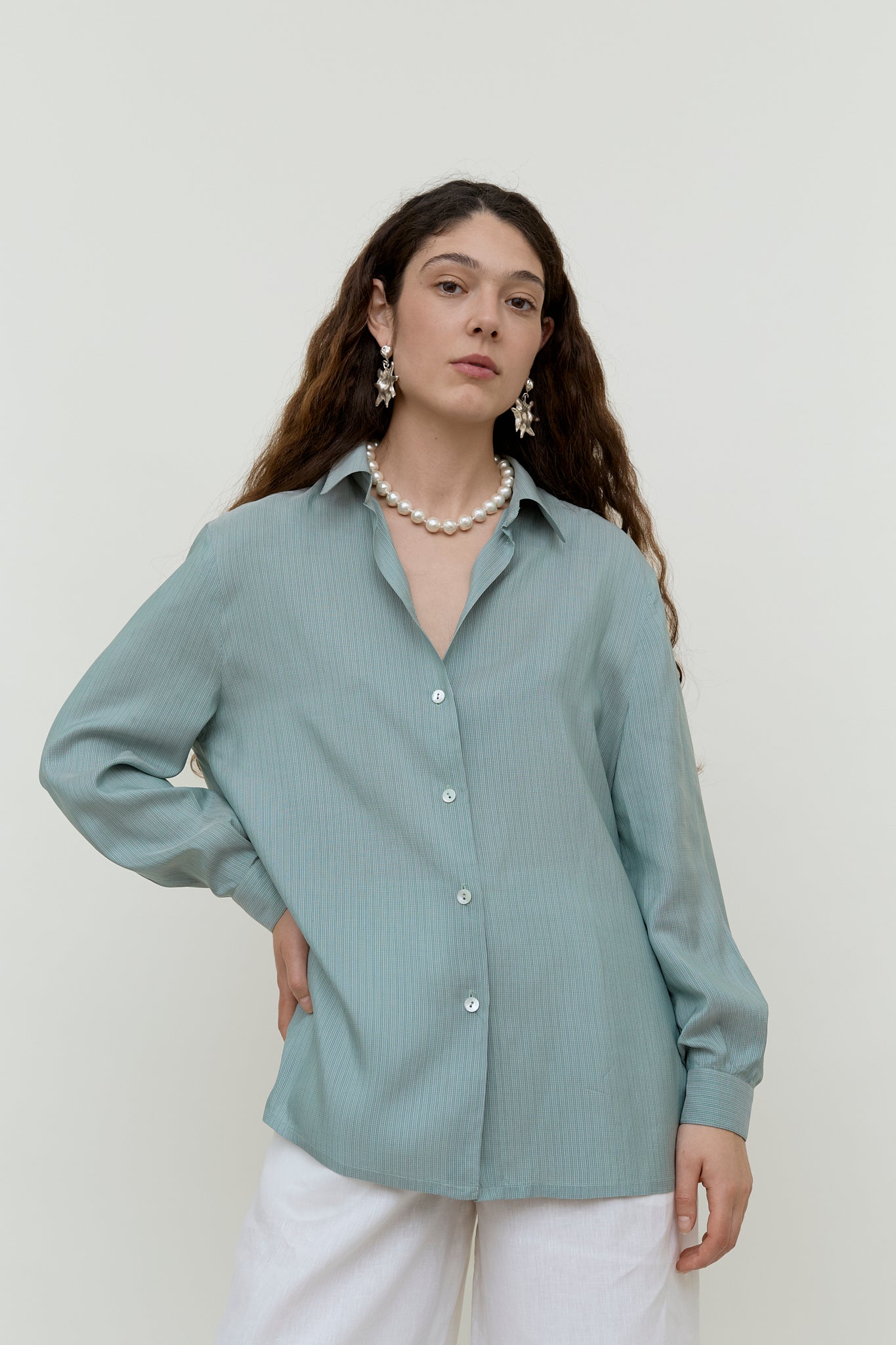 Silk Cerruti 1881 blouse